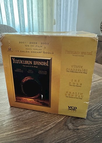  Yüzüklerin Efendisi VCD Koleksiyonu