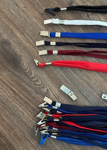 Diğer 17 Adet Renkli Yaka İpi (Lanyard)