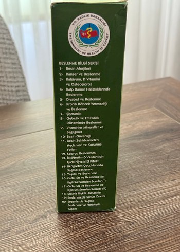  Beslenme Bilgi Serisi (20 Kitapçık)