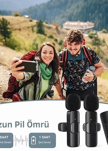K9 Bluetooth Mikrofon Wireless
