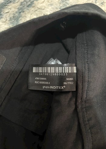 Zara Zara Dantel Detaylı Siyah Şort Yurtdışından