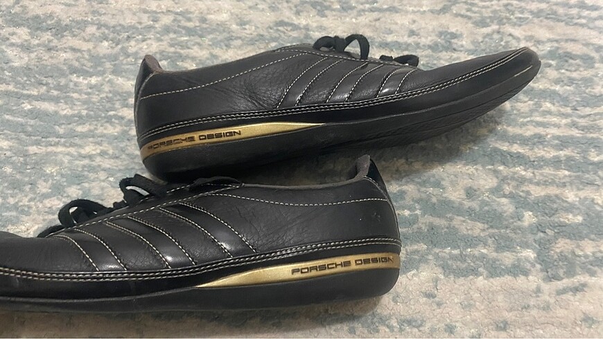 42 Beden siyah Renk Erkek Spor Ayakkabı Adidas Porshe Design 42 Numara