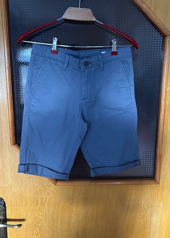 Diğer Jack Jones Mavi Kot Kemerli Erkekcocuk Sort