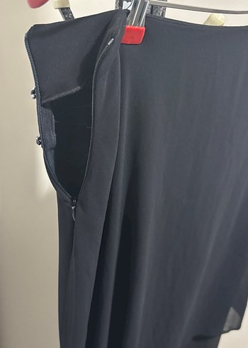 Siyah Şalvar Kumaş Pantolon - Görsel 6