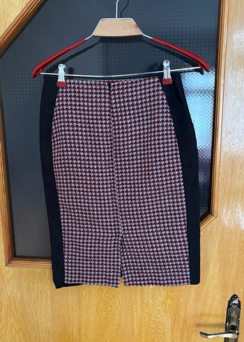 Koton Bordo Ekose Model Kalem Etek - Görsel 2