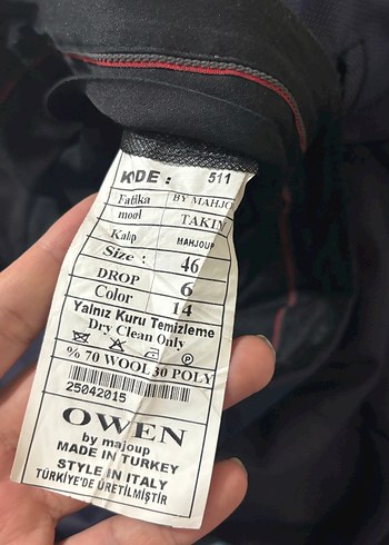 Lacivert Erkek Takım Elbise - Görsel 10