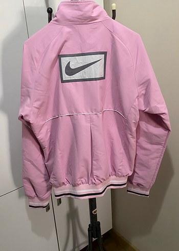 l Beden pembe Renk Verscon Pembe Kadın Fermuarlı Spor Ceket