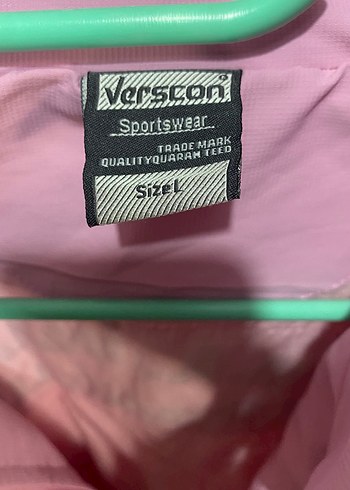 Diğer Verscon Pembe Kadın Fermuarlı Spor Ceket