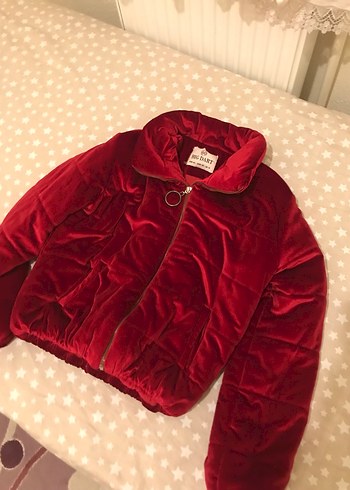 Bordo kadife mont
