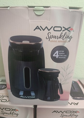 Awox Sparkling Siyah Kahve Makinesi