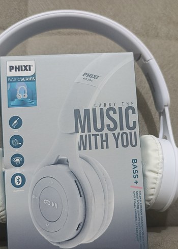 PHIXI Bass+ Kulaklık Beyaz - Görsel 4