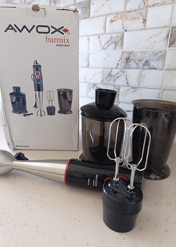 Barmix Siyah Blender ve Doğrayıcı Seti - Görsel 2