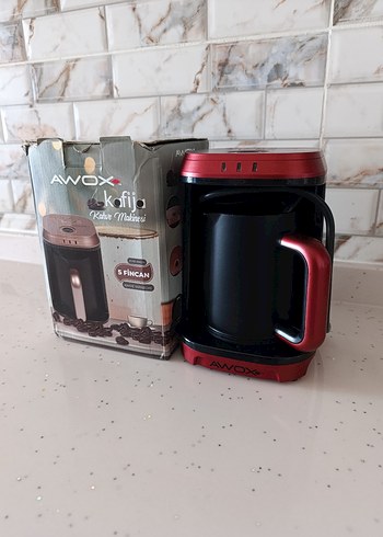 Kırmızı Kompakt Kahve Makinesi - Görsel 2