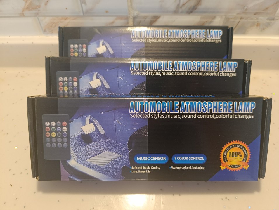 araç ayak altı led - Görsel 4