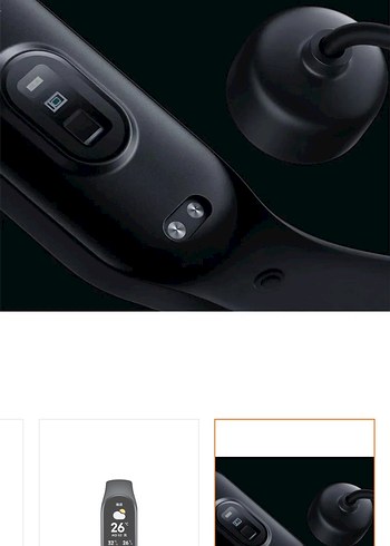 Beden Renk Xiaomi Smart Band 7 Siyah Akıllı Bileklik Sıfır Garanti Orijinal