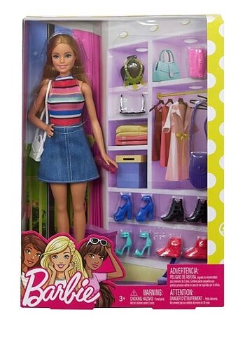 Barbie ve Muhteşem Aksesuarları FVJ42 Sıfır Kutulu
