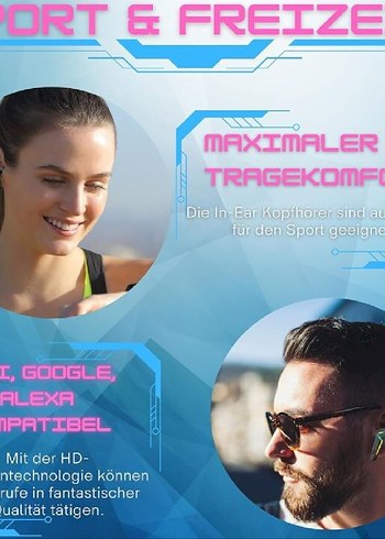 Kablosuz RGB Işıklı Oyuncu Müzik Kulaklığı Sıfır, Kutulu - Görsel 6