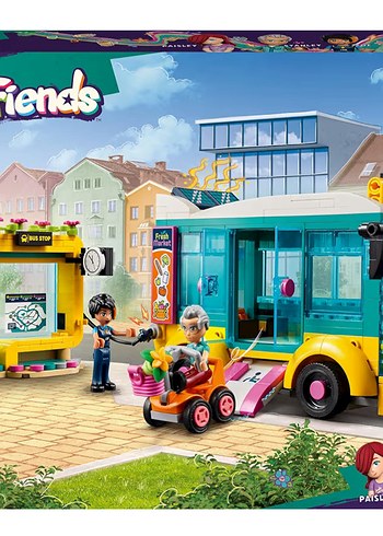 LEGO Friends Heartlake City Otobüsü 41759 Sıfır Kutulu - Görsel 3