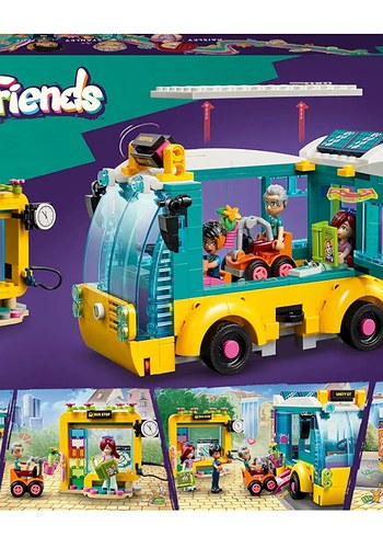 LEGO Friends Heartlake City Otobüsü 41759 Sıfır Kutulu - Görsel 4