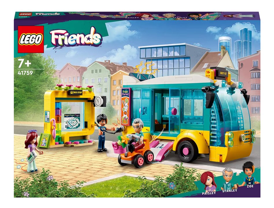 LEGO Friends Heartlake City Otobüsü 41759 Sıfır Kutulu - Görsel 3