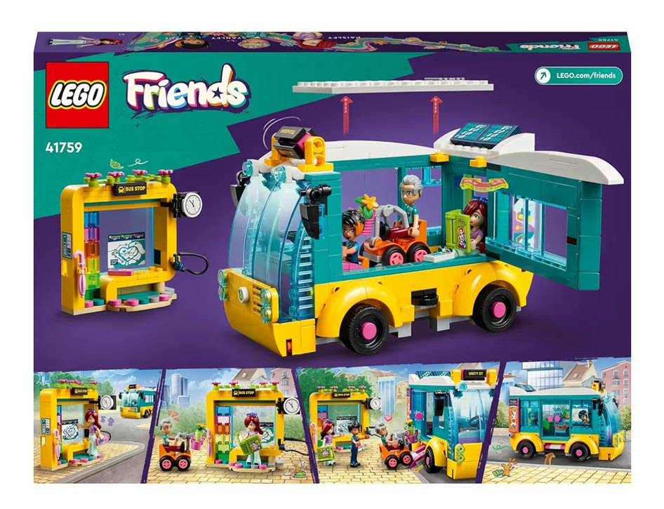 LEGO Friends Heartlake City Otobüsü 41759 Sıfır Kutulu - Görsel 4