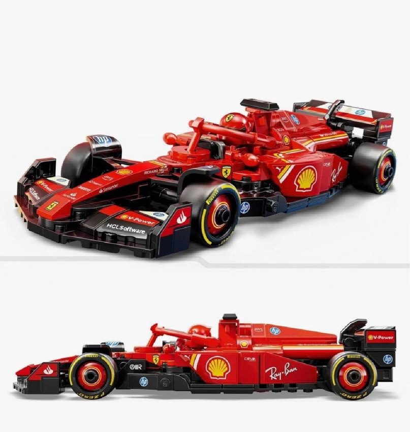 LEGO Speed Champions Ferrari Sf-24 F1 Yarış Arabası 77242 SIFIR - Görsel 2