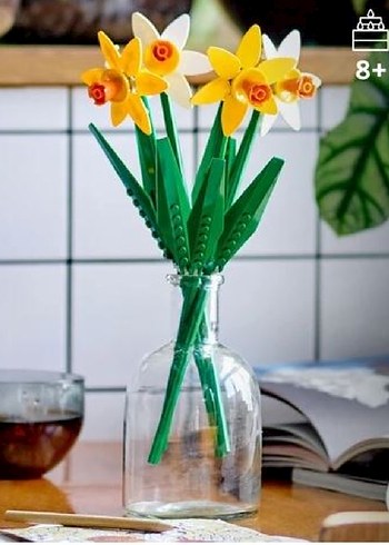 LEGO ® Botanicals Nergis 40747 Sıfır Kutulu - Görsel 5