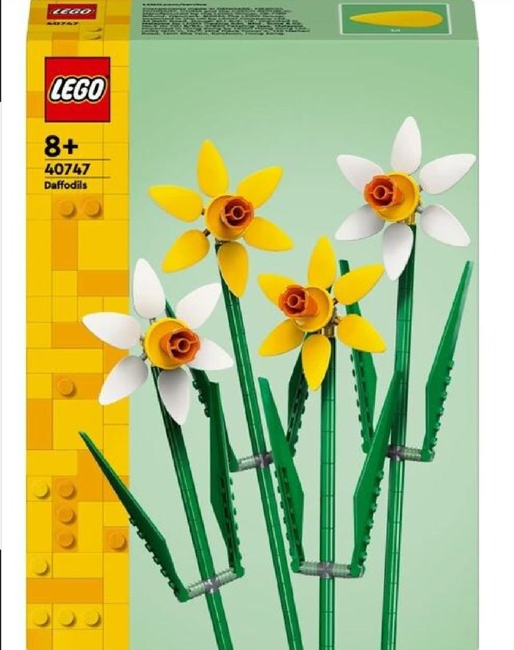 LEGO ® Botanicals Nergis 40747 Sıfır Kutulu - Görsel 2