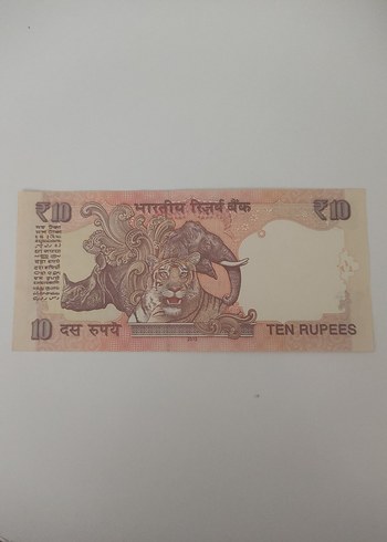  Hindistan 10 Rupi Banknotu 97