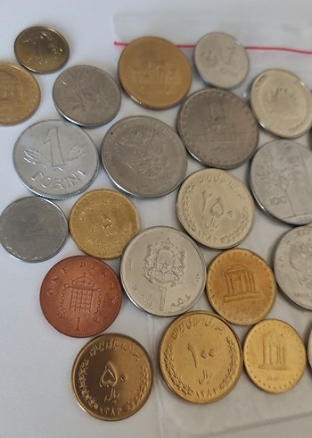 Çeşitli Renkli Para Koleksiyonu - Görsel 4