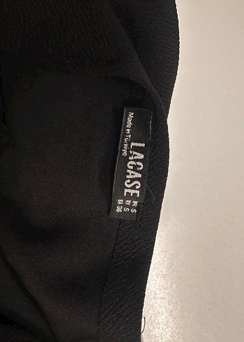 Siyah Straplez Elbise - Görsel 2