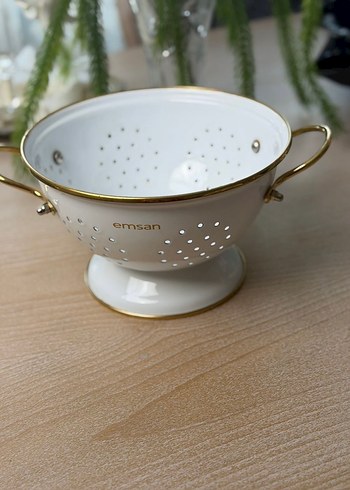 Beyaz Parlak Emsan Süzgeç - Görsel 2