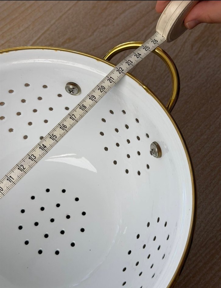 Beyaz Parlak Emsan Süzgeç - Görsel 5