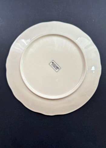 Beyaz Melek Desenli Tabak Seti Madame Coco - Görsel 3