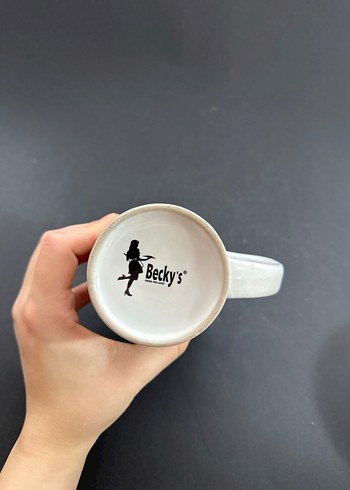 Kar Desenli Beyaz Seramik Kupa - Görsel 5