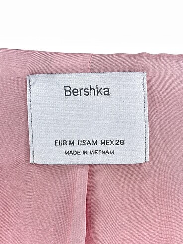 m Beden pembe Renk Bershka Blazer %70 İndirimli.