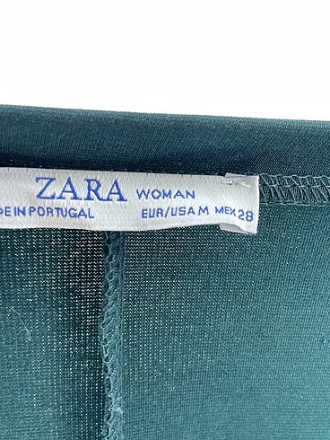 m Beden yeşil Renk Zara Kısa Elbise %70 İndirimli.