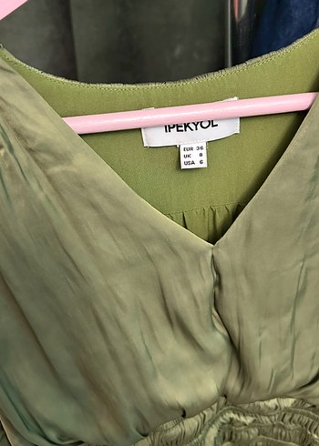 İpekyol nakışlı elbise - Görsel 3