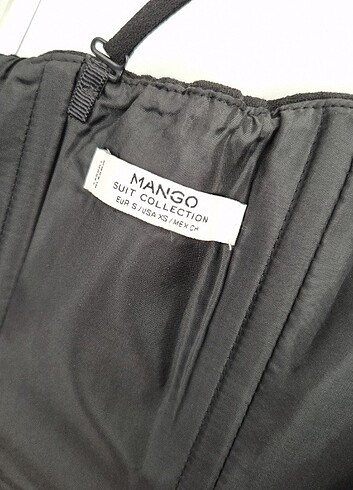 Mango Suit Straplez Tulum - Görsel 6