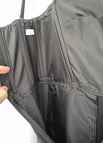 Mango Suit Straplez Tulum - Görsel 7