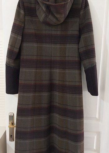 Düğmeli Uzun  Kadın Kaban - Görsel 2