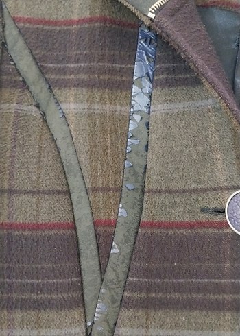 Düğmeli Uzun  Kadın Kaban - Görsel 5