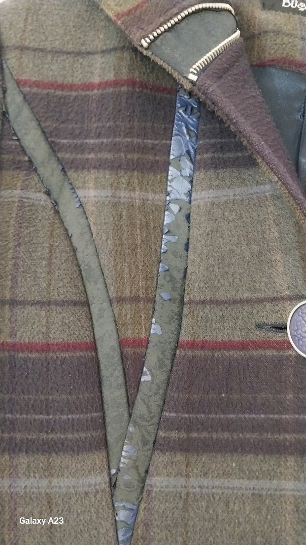 Düğmeli Uzun  Kadın Kaban - Görsel 5