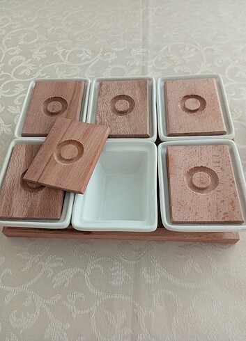 Diğer Bambu seramik kahvaltı takımı