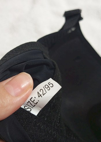 Siyah Rahat Gotik Midi Sütyen - Görsel 4