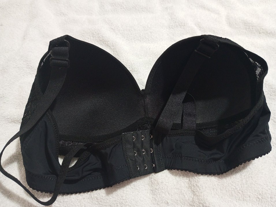 Siyah Rahat Gotik Midi Sütyen - Görsel 2