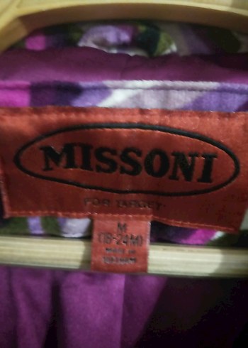 Missoni missoni Marka Düğmeli Kız Çocuk Kaban