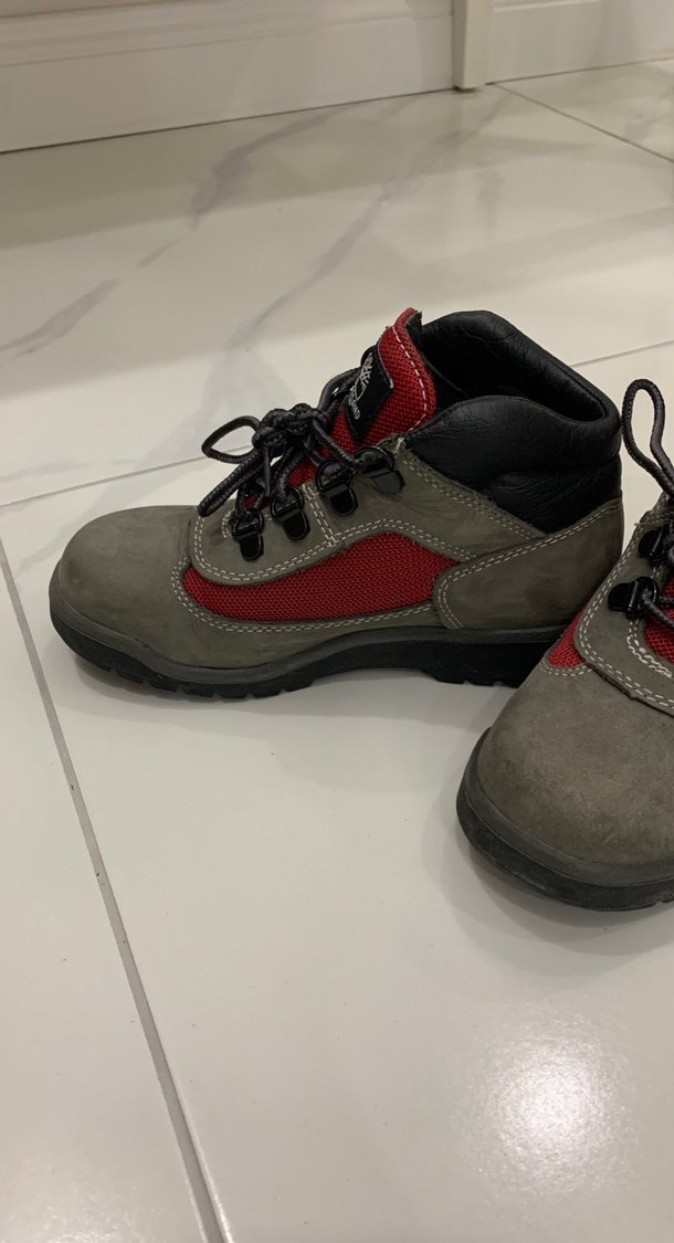 Erkek Çocuk Gri Street Wear Bot - Görsel 2