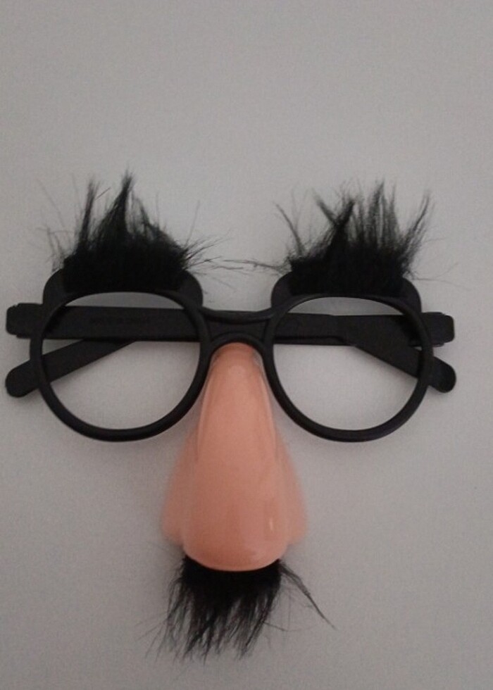 Bıyıklı burunlu komik gözlük - Görsel 2