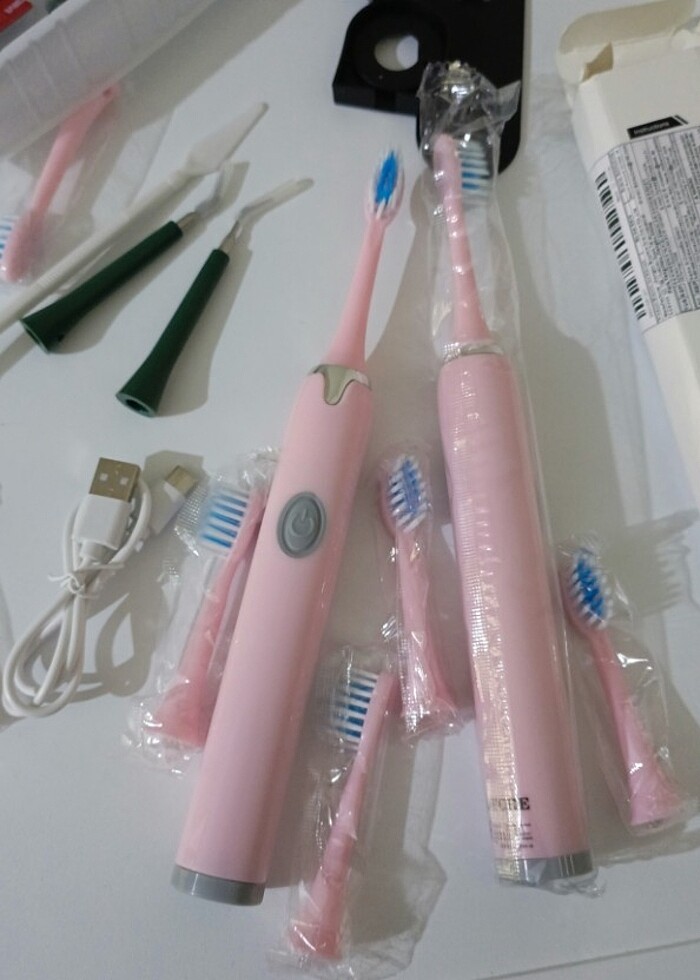 Şarjlı ve pilli diş fırçası - Görsel 2